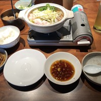 しゃぶしゃぶKINTAN 表参道店 - 春のKINTANもつ鍋
