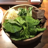しゃぶしゃぶKINTAN 表参道店 - おかわり野菜
