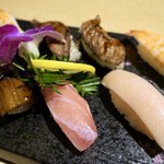 SAIKKO - 盛り合わせ寿司(모듬초밥:モドゥムチョバッ)12貫15000ウォン