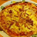 サイゼリヤ - サラミとパンチェッタのピザ　\399