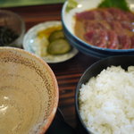 料理 萬口 - かつを茶漬け