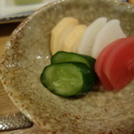 蕎麦切 砥喜和 - 香の物