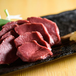 beef heart sashimi