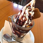 オーギヤカフェ - チョコレート・サンデー(530円)