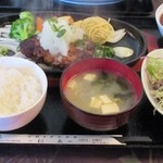 居酒屋SHINGEN - 和風ハンバーグランチ　900円（税込）