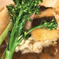 サドヤレストラン レアル・ドール - 鯛のポワレ 柑橘バターソース 大葉の香り アップ