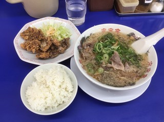 Rairai Tei - 牛レバーの唐揚げ定食994円税込