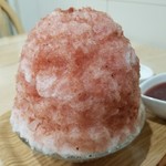 かき氷工房 雪菓 - ピオーネヨーグルトの天然氷