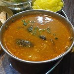 KHANA KHAJA Indian.Nepali Asian Dining & Bar - ナスとチキンのキーマ