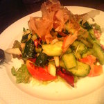 丹華麗 - 胡瓜とタラコのサラダ。ちょい辛い。