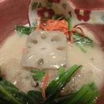 草喰 なかひがし - 四角いれんこん