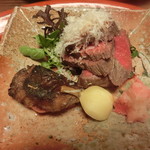 草喰 なかひがし - 牛肉は北海道牛