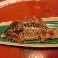 草喰 なかひがし - 笹鰈の骨焼き