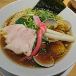 むぎとオリーブ - 鶏・煮干・蛤のトリプルSOBA