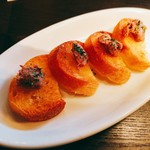 うしごろバンビーナ - 特製ほぐしコンビーフ（バケットに載せて）