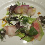 リストランテ サクラ - シェフが釣り上げたアカムツ