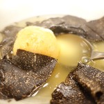 SUGALABO - 佐賀黒木農園白石蓮根 黒トリュフ(蓮根饅頭入り)