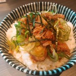 麺処 豊洲屋 - ネギ叉焼丼