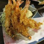 食菜鮮魚 たか家 - 車海老のフライ