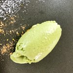 コンヴィヴィアリテ・イチノセ - クレソンのソルベ【料理】