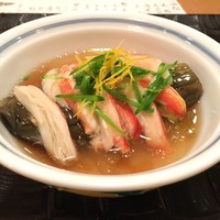 おみの - ナスのカニあんかけ