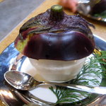 エンボカ - 賀茂茄子の冷製ポタージュ