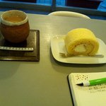 八百コーヒー - チャイとロールケーキと供にゆっくり・・・