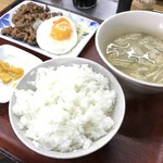 ヤマトモチスエヒロ食堂 - 焼肉定食