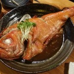 やまよこ鮮魚店 - 要予約キンメダイ煮付け