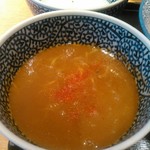 麺屋一燈 - 味変に一味を投入