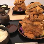 とんまさ - 若鶏かつ定食(大)