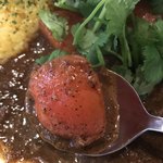 カレーの店 マボロシ - 【2018.3.19】酸味弱めなトマトがゴロゴロ。