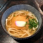 力うどん - きつねうどん