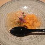 鮨 さかい - バフンウニと毛蟹