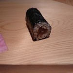 鮨 さかい - 赤カブと干瓢巻き