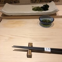 すし岩瀬 - 海ぶどう、わかめ