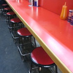 ラーメン二郎 - 店内の様子