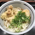 おにやんま 新橋店 - とり天ぶっかけ 冷 並盛 420円