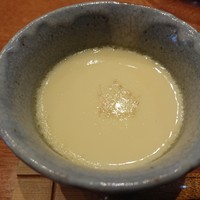 寿司 あさ海 - このわたの茶碗蒸し