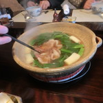 比良山荘 - 月とスッポン鍋