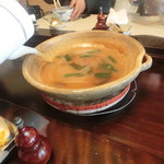 比良山荘 - 月とスッポン鍋