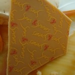 サンス・エ・サヴール - 店名入りチョコ