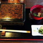 鳥峰うなぎ店 - うな重上　１６５０円も１９５０円になっちゃいますよぉ