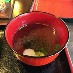 鳥峰うなぎ店 - お吸い物にも山椒が合うそうで