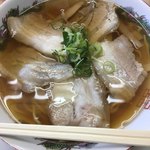 玉山食堂 - チャーシュー麺¥700