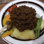 がじゅまるの杜 - 蒸野菜とルーをライスにon