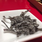 イッピン カフェ - 白玉おしるこセットの塩昆布 2017/01/13