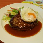 Gasuto - 目玉焼きハンバーグランチ 599円