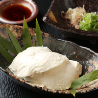 自家製豆腐の冷奴