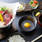 Kumamoto basashi to jummai shu sakura - 紙鍋